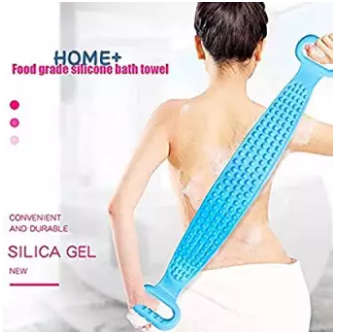 Food Grade Silica Gel Bath Towel Silica gel Bath Towel Rub Brush