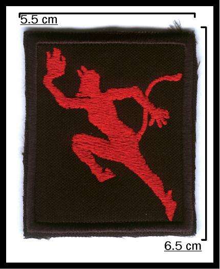 WWII German U-Boat Running Red Devil Insignia Copy