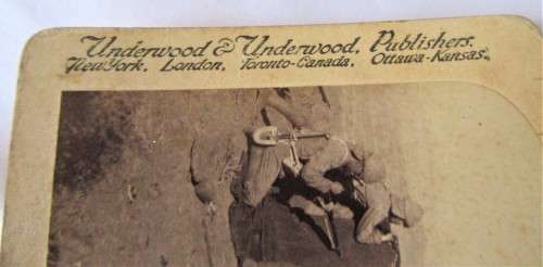 BOER WAR STEREOSCOPE WITH 76 BOER WAR CARDS, PLUS 49 WWI CARDS RARE!!!!!