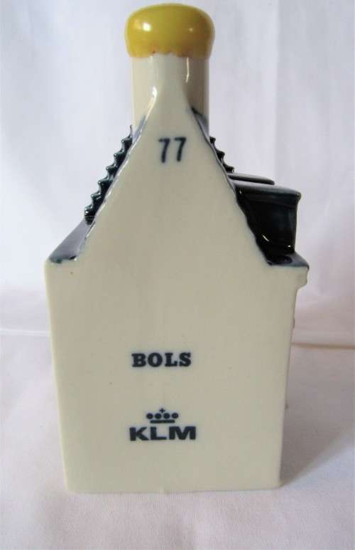 Sealed Highly Collectible miniature Amsterdam Dutch House #77 for KLM Bols Brandy R1start