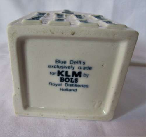 Sealed Highly Collectible miniature Amsterdam Dutch House #77 for KLM Bols Brandy R1start