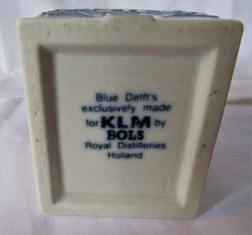 RARE Sealed Highly Collectible miniature Amsterdam Dutch House #1 for KLM Bols Brandy R1start