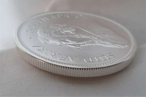 FOUND ANOTHER ONE DEFINITELY THE LAST ONE~Solid Fine 999 silver R1 Kruger coin Uncirculated.
