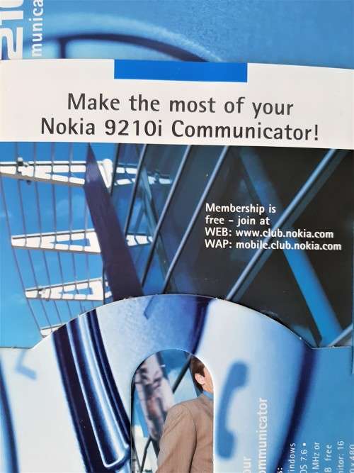 Nokia 9210i Communicator Cell phone 2003 vintage state of the art full keypad still in box-READ!!