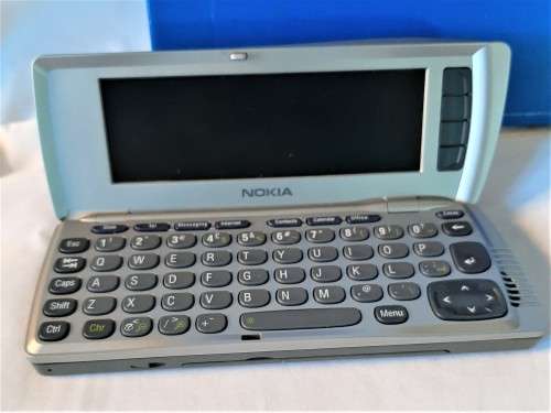 Nokia 9210i Communicator Cell phone 2003 vintage state of the art full keypad still in box-READ!!