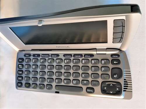 Nokia 9210i Communicator Cell phone 2003 vintage state of the art full keypad still in box-READ!!