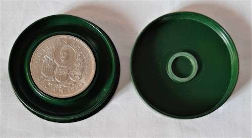 Genuine Southern Rhodesia 1953 Rhodes Centenary 5` Crown in original case VALUABLE!!