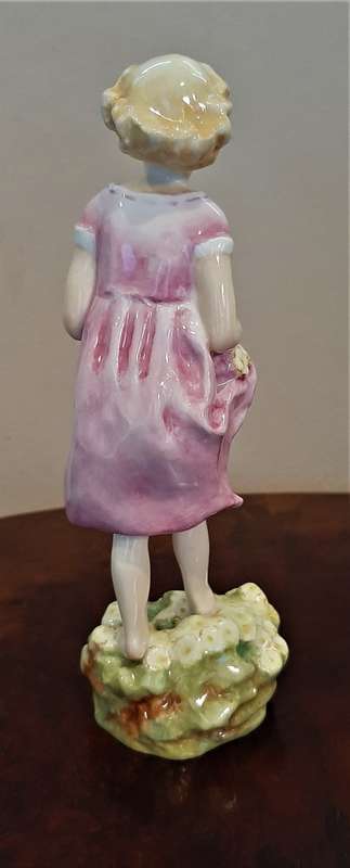 Royal Worcester Figure The First Cuckoo by Frieda Doughty Model #3082 No damages or repairs!