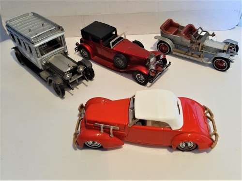 Matchbox Series, Models of yesteryear by Lesney, incl corgi classic Rolls Royce + another Rolls