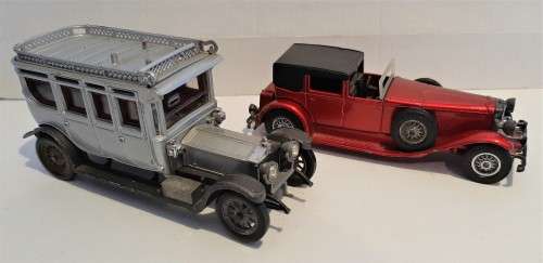 Matchbox Series, Models of yesteryear by Lesney, incl corgi classic Rolls Royce + another Rolls