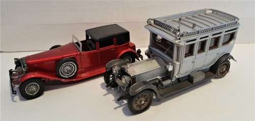 Matchbox Series, Models of yesteryear by Lesney, incl corgi classic Rolls Royce + another Rolls