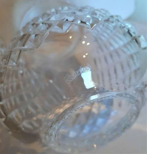 AMAZING FIND-Waterford Crystal Tealite candle Stands in excellent condition, Etch Marked.