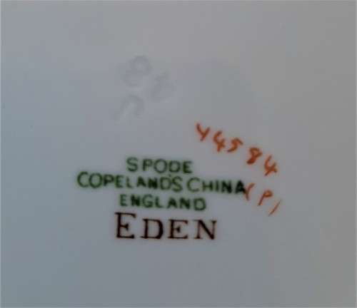 Vintage Spode Eden Pattern-4 Trios in excellent condition Bargain Price!!