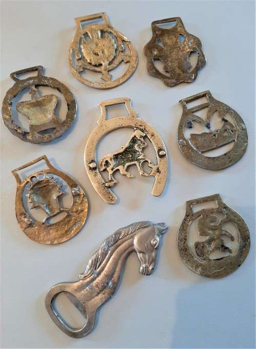 12 Horsey Brass Items a Horse Lover/collector should not miss. Have a look, all for one Bargain bid.
