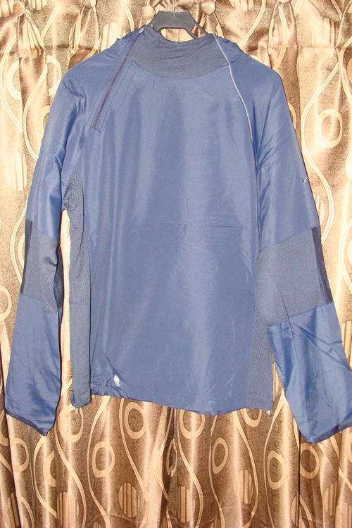 Navy Blue Nike Jacket with hood - Slim Fit XX Large