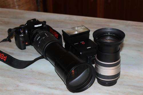 PENTAX KX - WITH 170 - 500MM SIGMA LENS - VERY GOOD CONDITION