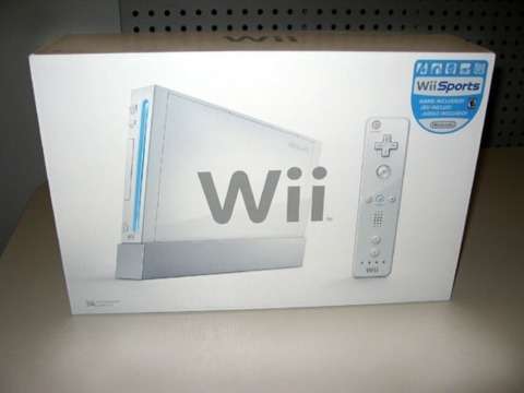 Wii Console with Sport Game Disk