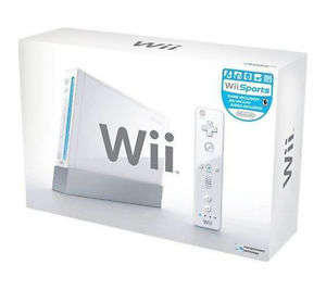 Wii Console with Sport Game Disk