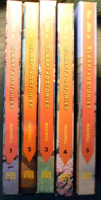 OOM ATTIE SE SLAAPTYD STORIES FULL RANGE OF AFRIKAANS BOOKS (1-5)