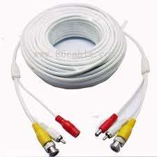 CCTV CABLES * VIDEO & POWER & AUDIO * 20 Meters * R1 No Reserve *