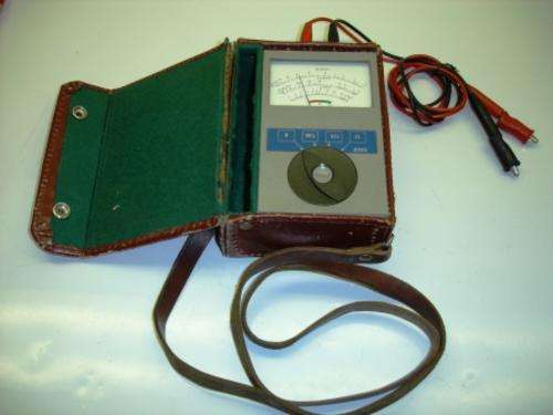 INSULATION TESTER ORIGINAL MEGGAR MODEL MADE IN ENLAND