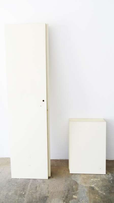 MELIMAMINE CUPBOARD DOORS * 7x (470 x 1880) + 7 x (470 x 690) * COLLECTION ONLY *