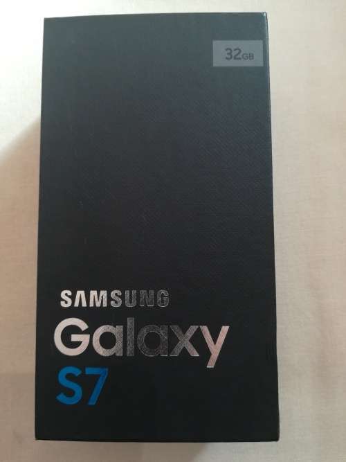 Samsung Galaxy S7 - Silver Titanium * Free Body Glove Cover *