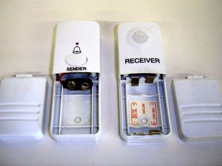 Wireless door chime / bell