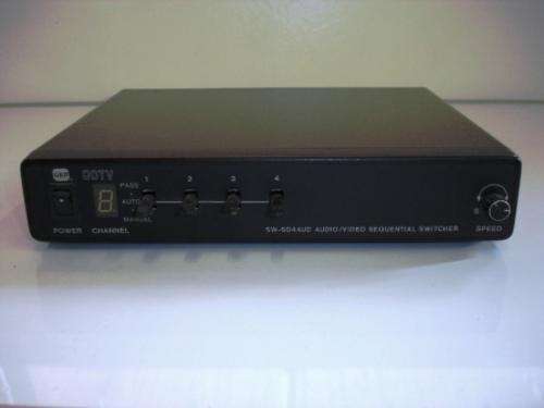 CCTV SEQUENTIAL SWITCHER FOR 4 CAMERA`S