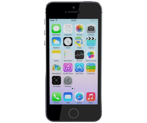 Apple Iphone 5s - 64GB - SpaceGrey + Free Apple PowerBank