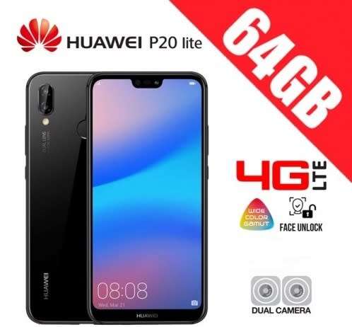 New Huawei P20 lite [Dual SIM] Midnight black [64GB]