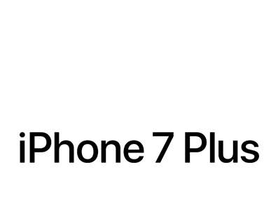 Apple iPhone 7plus | Black