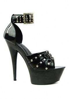 Gorgeous black studded platform shoes (Size 5) NEW!!!!! (Sizes 4 - 7 available)