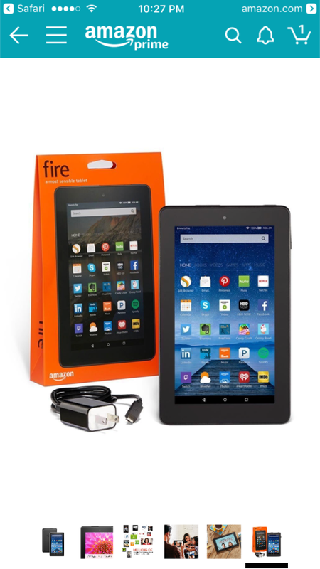 AMAZON KINDLE FIRE 7"