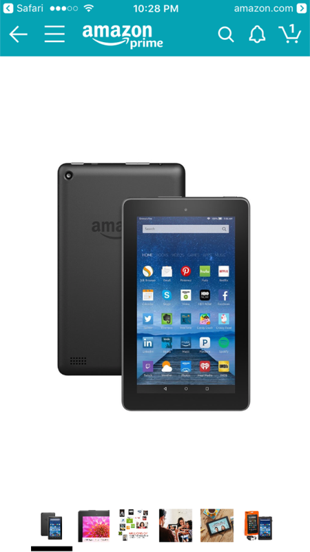 AMAZON KINDLE FIRE 7"