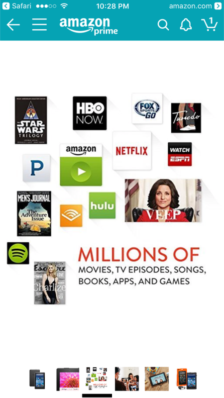 AMAZON KINDLE FIRE 7"