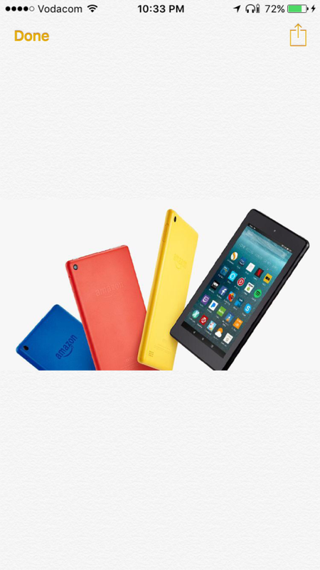 AMAZON KINDLE FIRE 7"