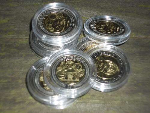 2011 SARB 90th Anniversary R5 Coins - UNC - Capsulated