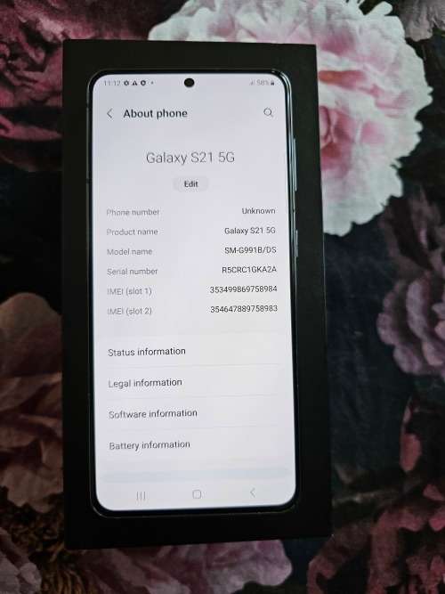 SAMSUNG S21 5G 256GB DUAL SIM