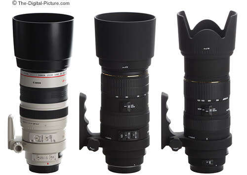 Sigma 50-500mm f/4-6.3 EX Auto/manual Canon mount & Hood