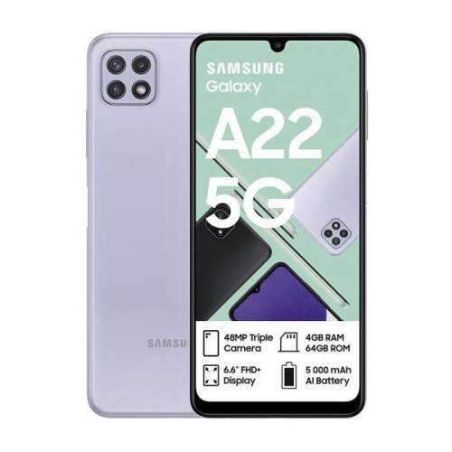 SAMSUNG A22 5G 64GB VIOLET EDITION