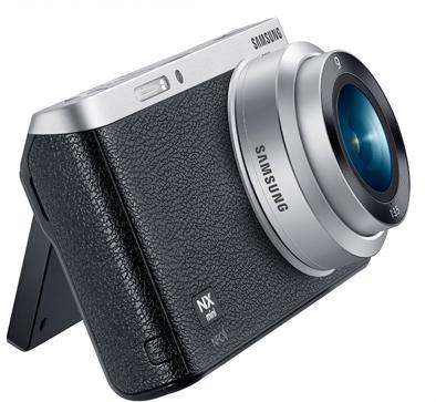Samsung NX Mini Mirrorless Camera Black with 9mm Interchangeable Lens 20.5 MP
