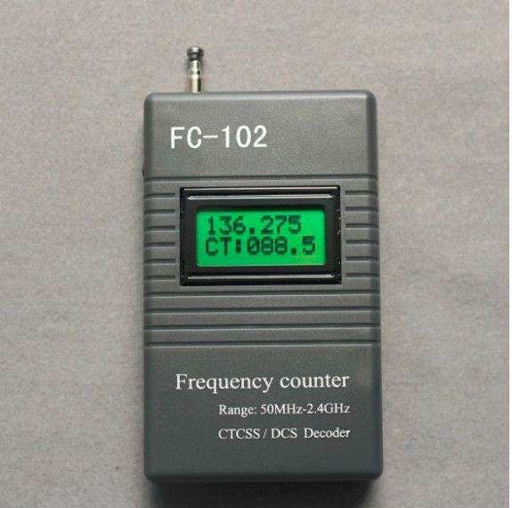 Frequency counter FC-102 / CTCSS/DCS