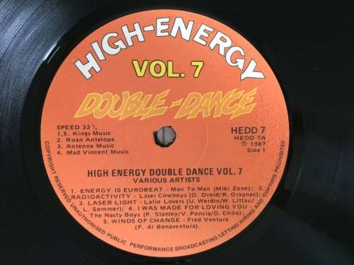 High-Energy Double-Dance Vol. 7 (2xVinyl LP)