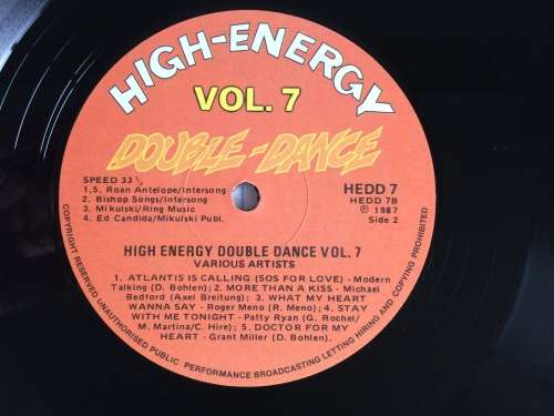High-Energy Double-Dance Vol. 7 (2xVinyl LP)