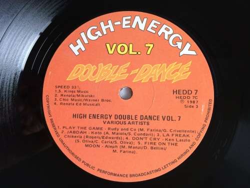 High-Energy Double-Dance Vol. 7 (2xVinyl LP)