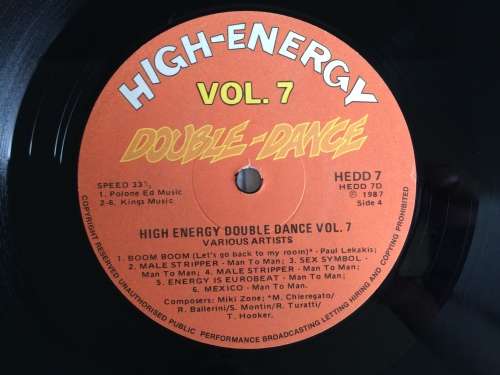 High-Energy Double-Dance Vol. 7 (2xVinyl LP)
