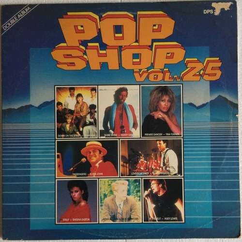 Pop Shop 25 (2 x Vinyl, LP, Compilation) (Cover G+ to VG, LP`s VG to VG+)