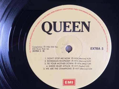 Queen - Live (South Africa) (Vinyl LP) [Rare] [Reserved for: schwartzreino1]