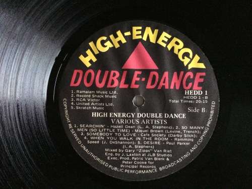High Energy Double Dance (2 x Vinyl, LP, Compilation) (Cover VG+, LP`s VG+)